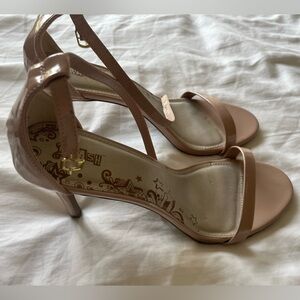 Brash Nude Strappy High Heels